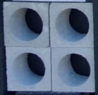 Circle vent blocks